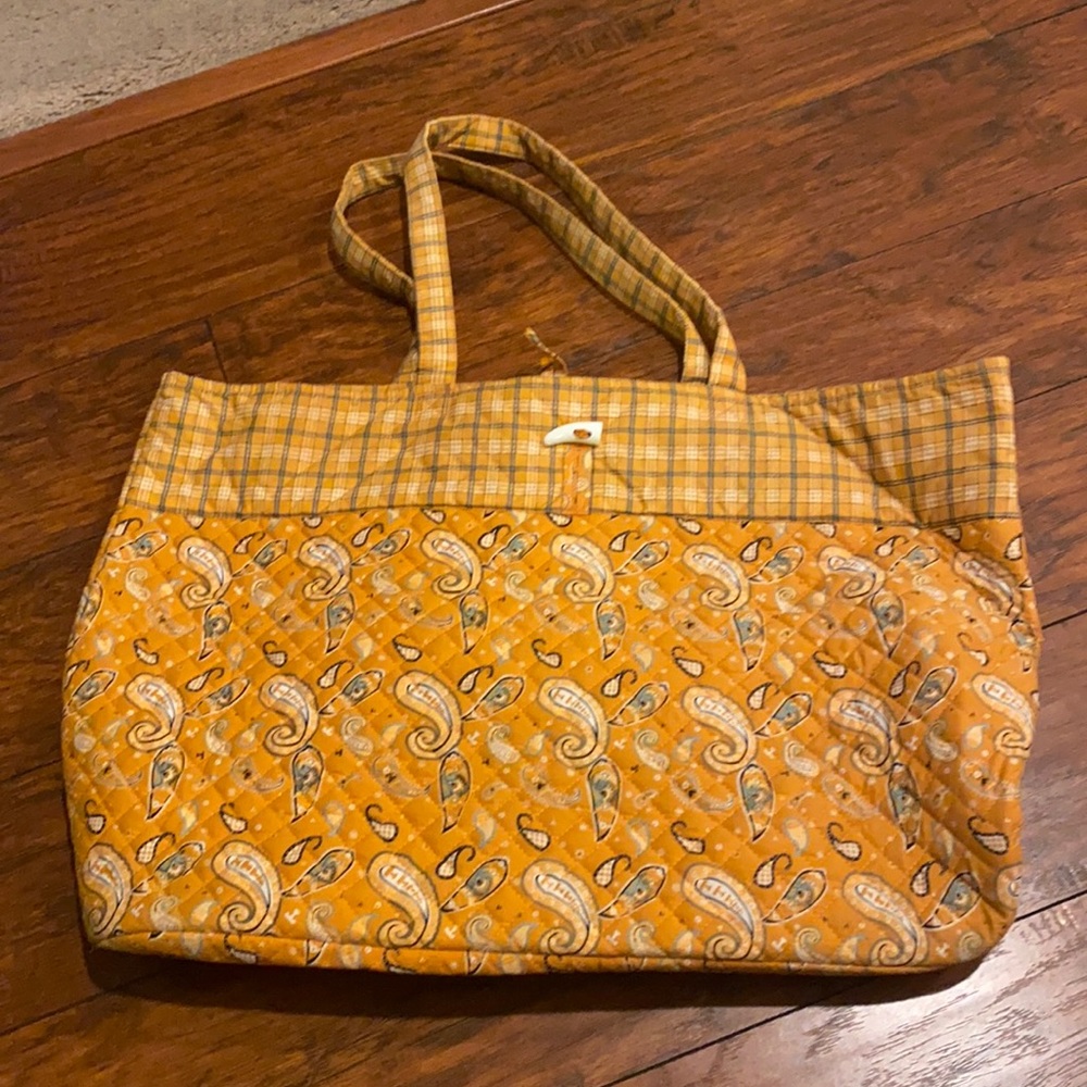 University of Tennessee paisley print tote XLarge!!